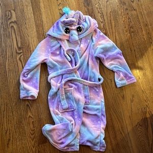 Fuzzy Unicorn Robe